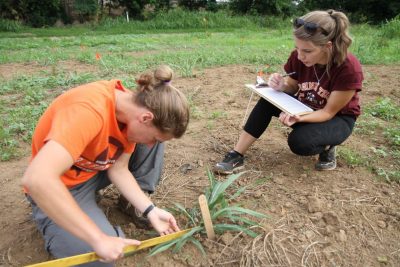 Hollins University students transform into young environmental researchers at Virginia Tech