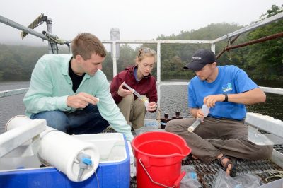 Testing the water: Virginia Tech team (Cayelan Carey's lab) launches system to predict water conditions