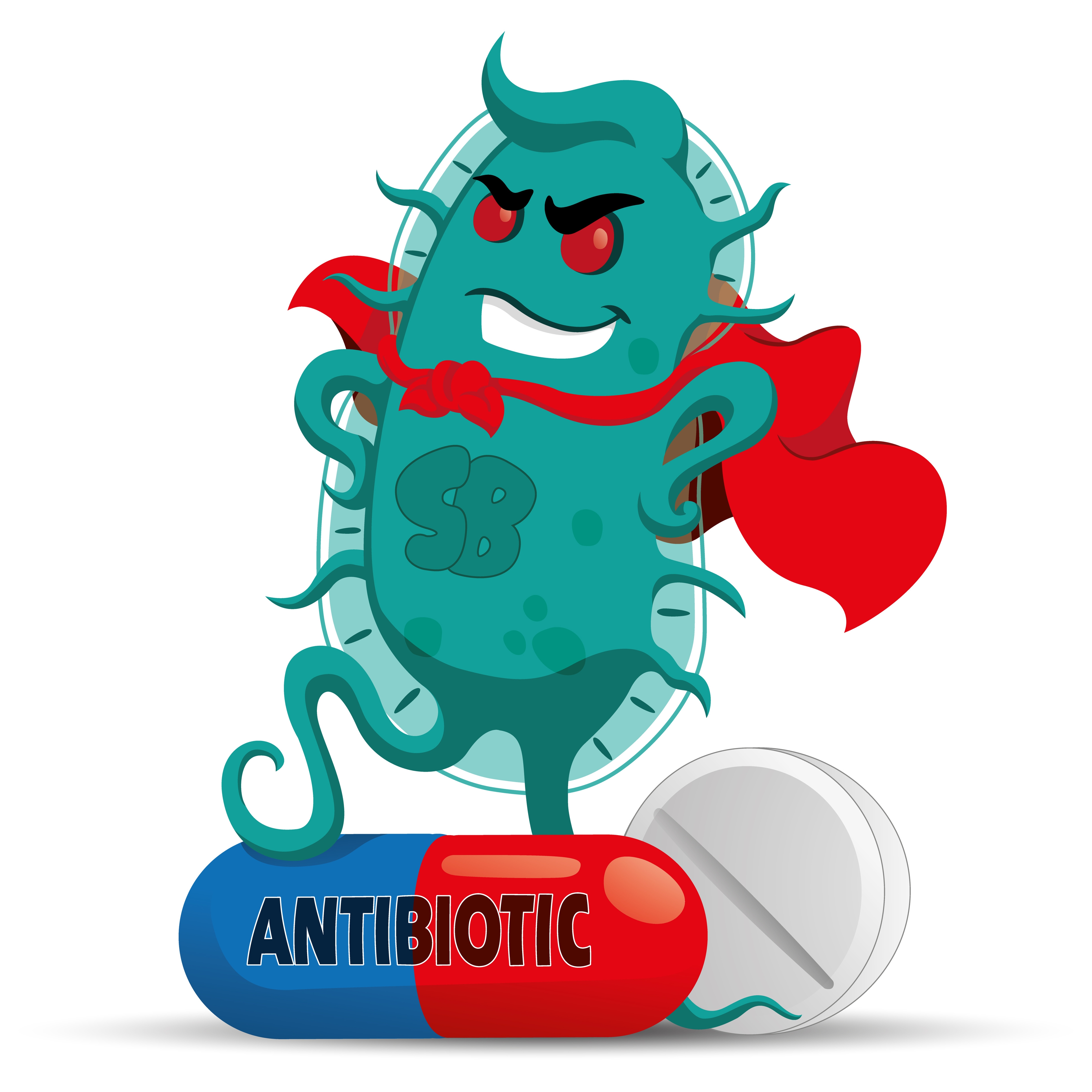 Graphic: Bacteria with resistance to antibiotics	