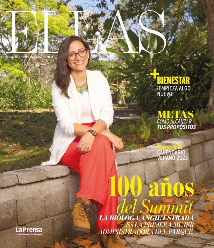 Cover of ELLAS Magazine - Dr. Angie Estrada