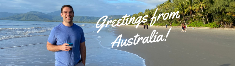 Sam - Greetings from Australia